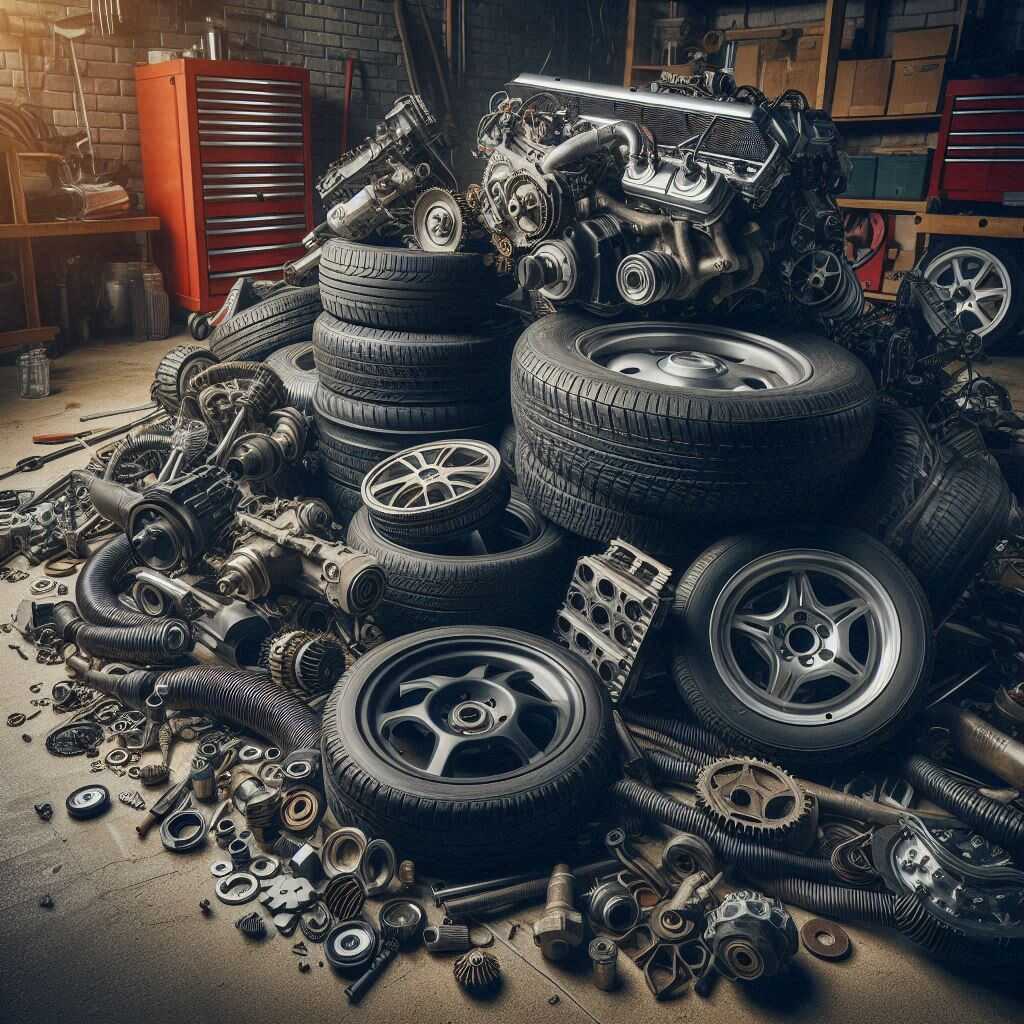Dual catalytic converters on a truck exhaust system
