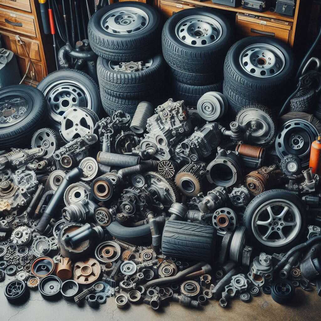 High-quality catalytic converter close-up