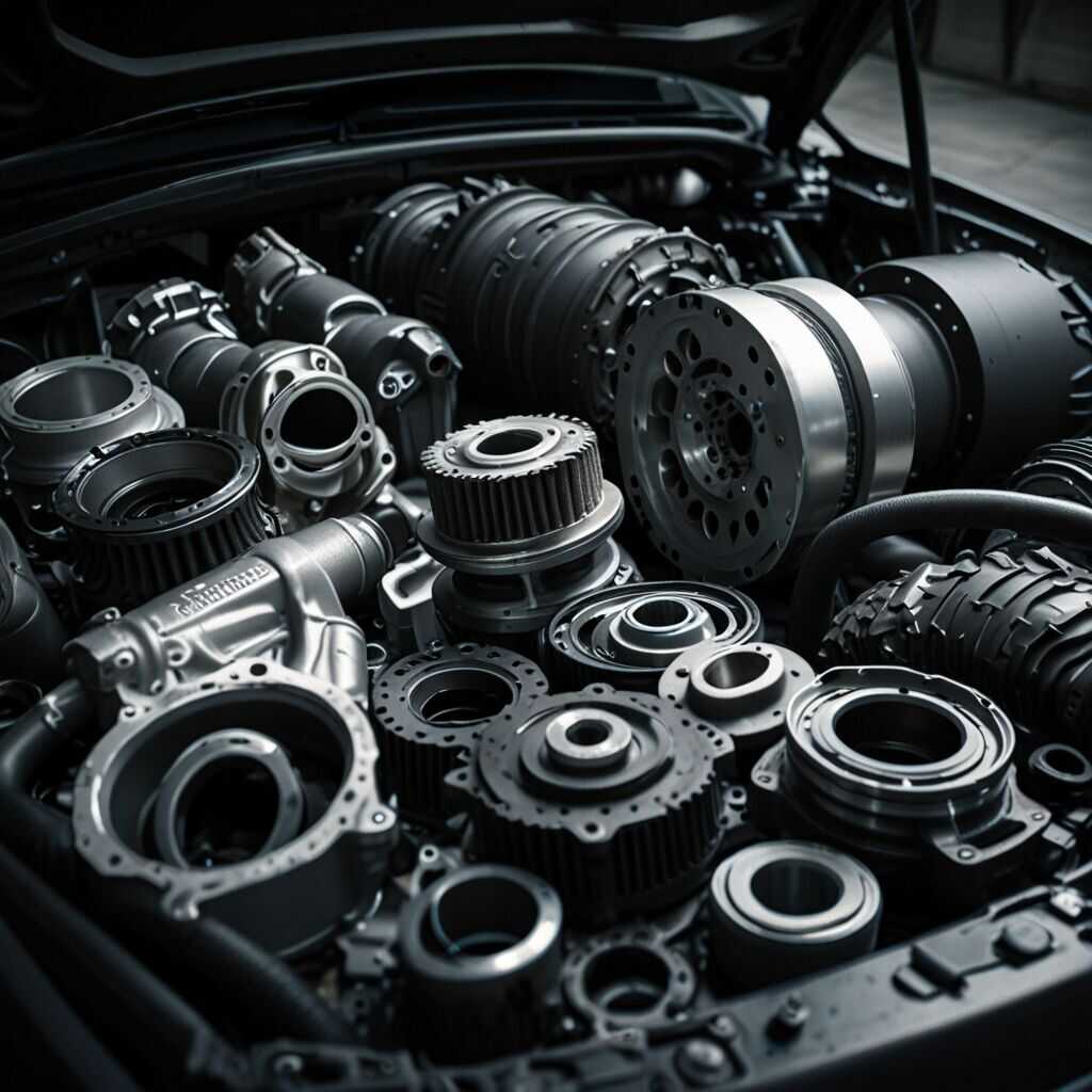 High-performance manifold in racing